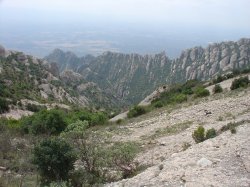 Монтсеррат, вид сверху